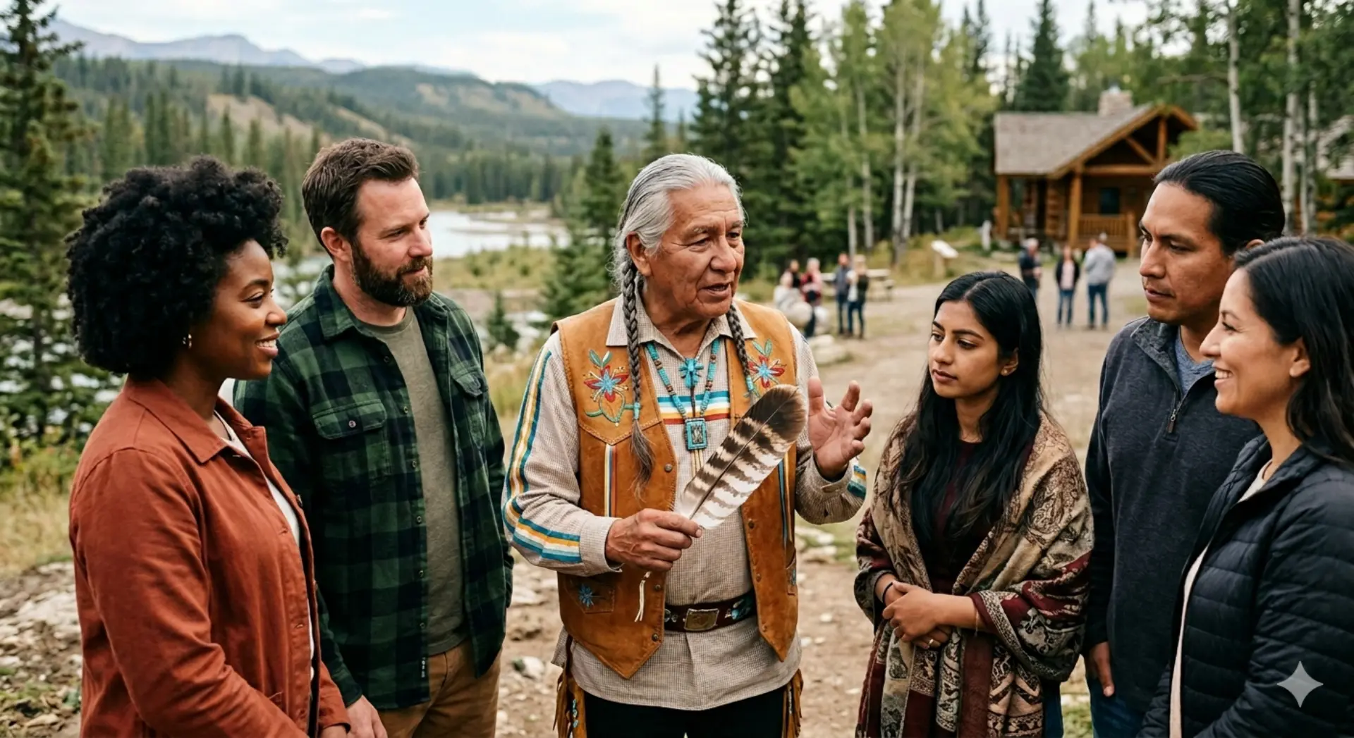 Elder at Camp